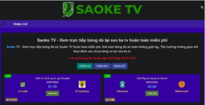 Saoke - Tự xin xem bóng đá online cực đã inhandbag.com